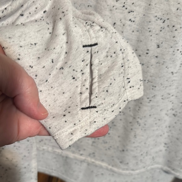 Cuddl Duds Gray Speckled Sweatshirt - Picture 3 of 7